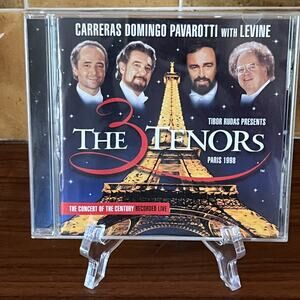 The 3 Tenors Paris 1998 CD 1998 Atlantic Carreras Domingo Pavarotti w/ Levine